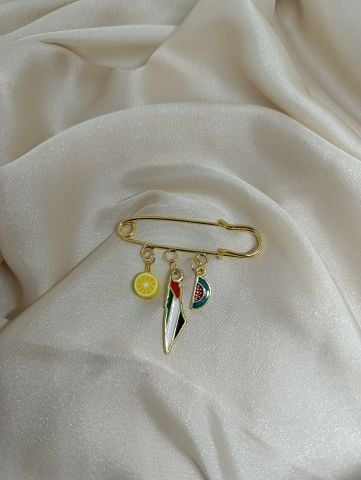 Özgür Çengel Broş