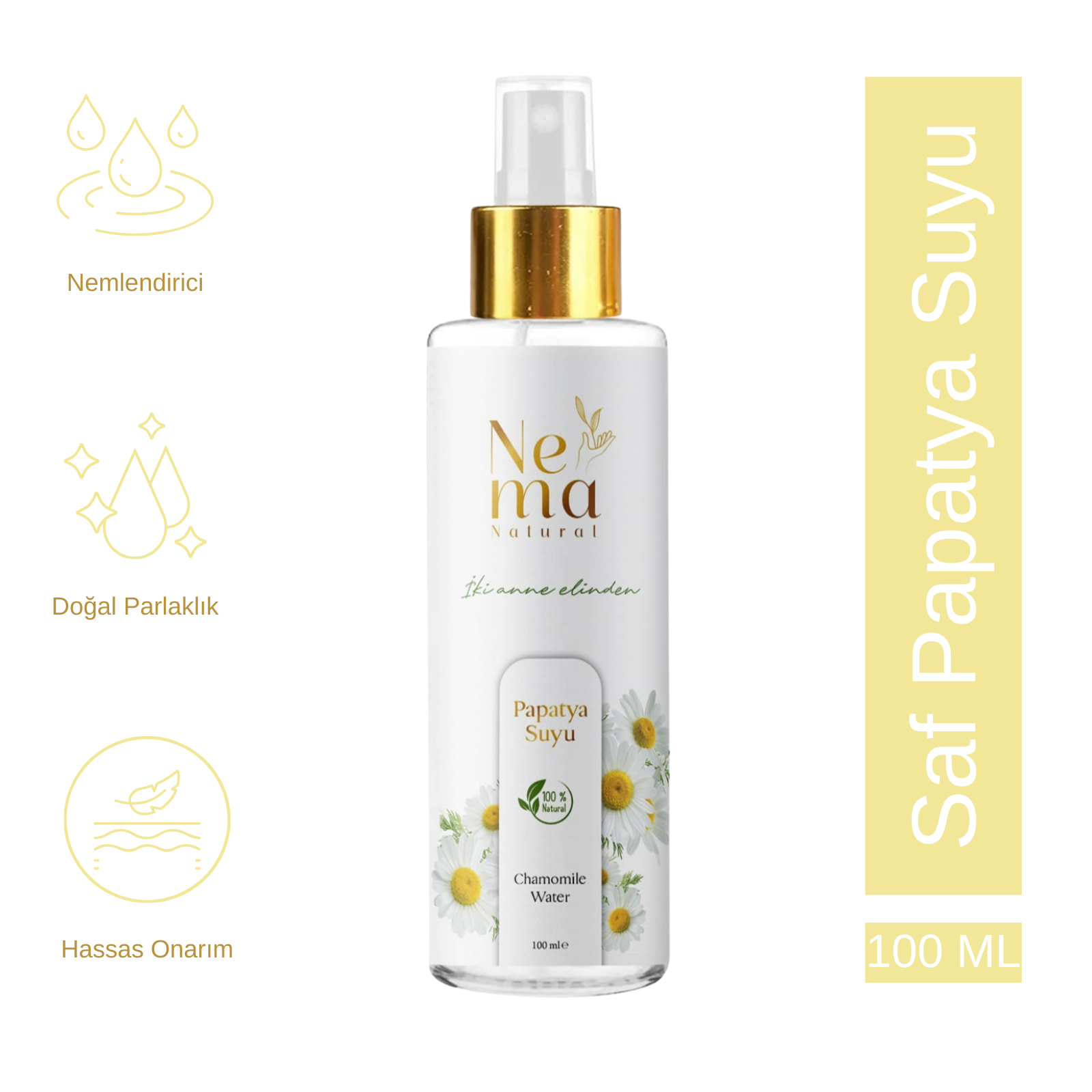 Papatya Suyu Hidrosolü