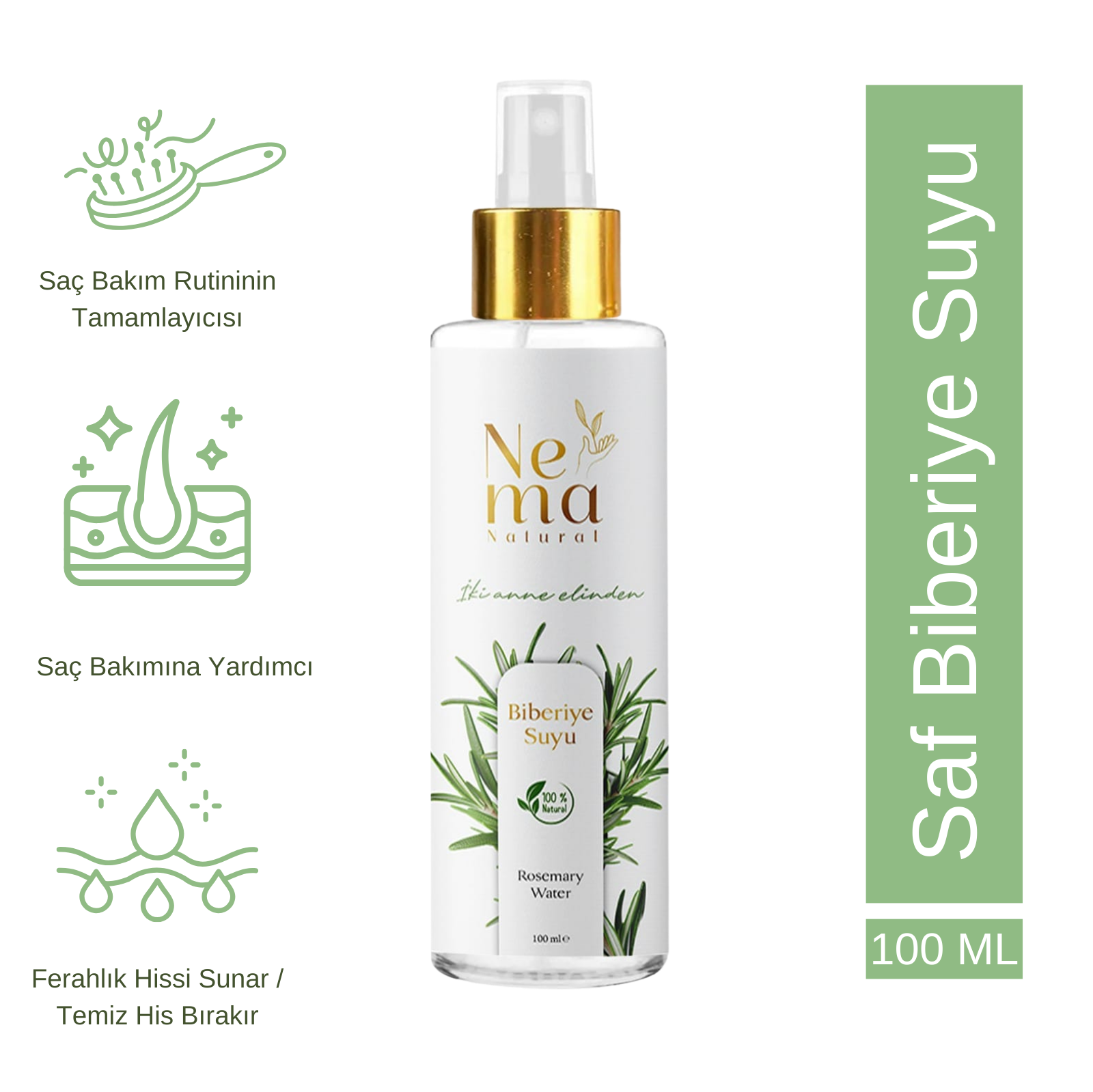 Biberiye Suyu Hidrosolü