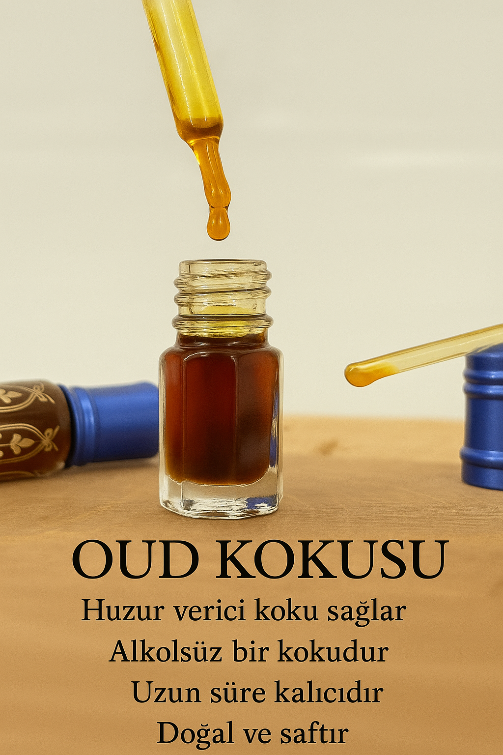 Oud Kokusu ( Alkolsüz Saf , Gerçek Koku )