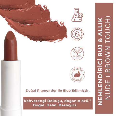 Doğal Pigmentli Ruj & Allık