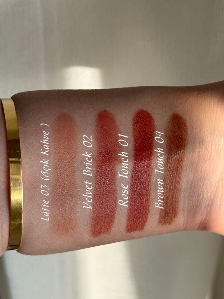 Doğal Pigmentli Ruj & Allık