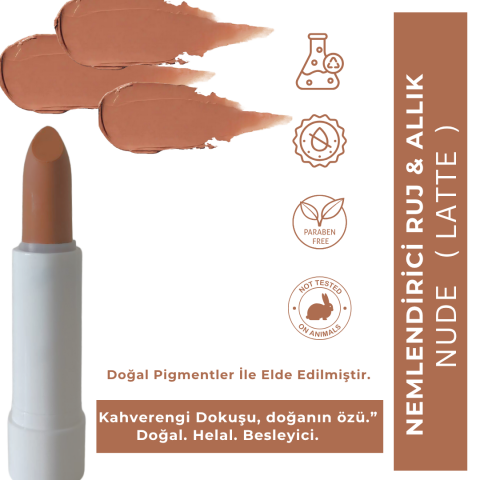 Doğal Pigmentli Ruj & Allık