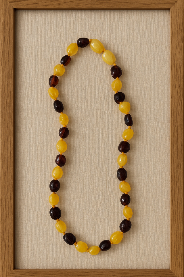 Bebek Kehribar Kolyesi