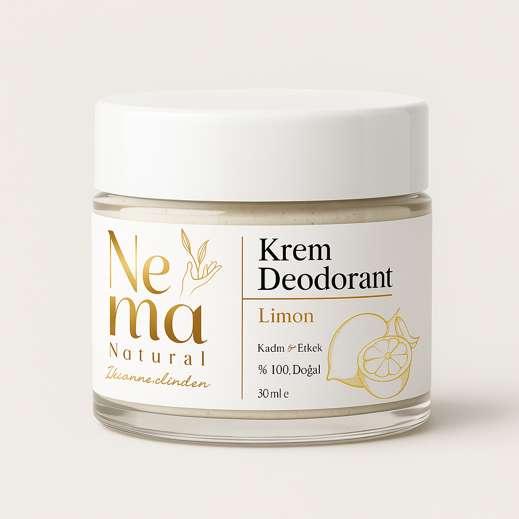 Nemâ Natural Krem Deodorant Limon