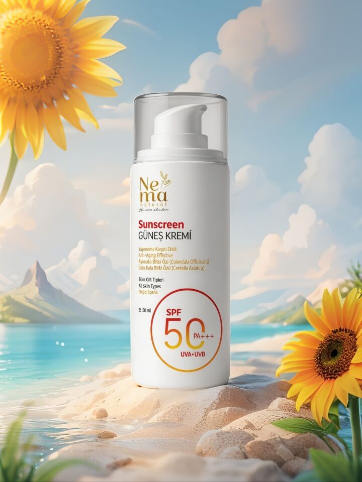 Nemâ Natural Mineral Güneş Kremi 50 SPF