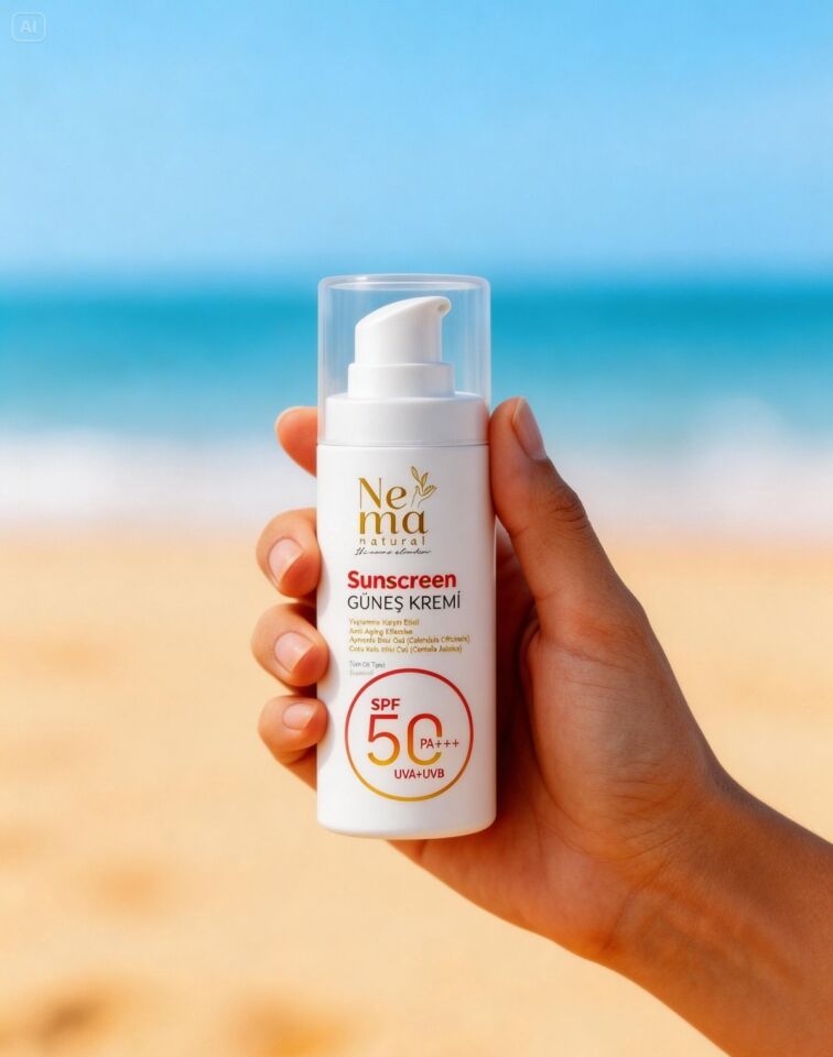 Nemâ Natural Mineral Güneş Kremi 50 SPF