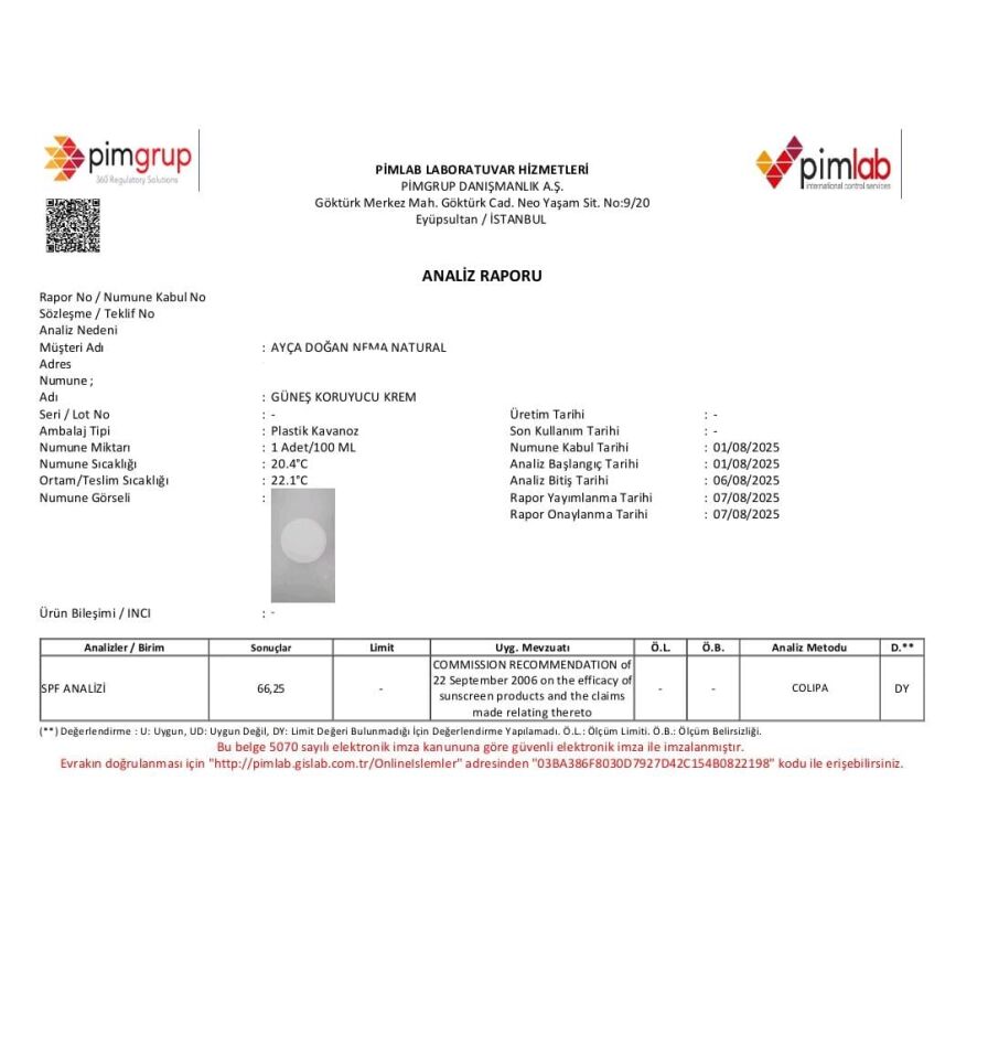 Mineral Güneş Kremi