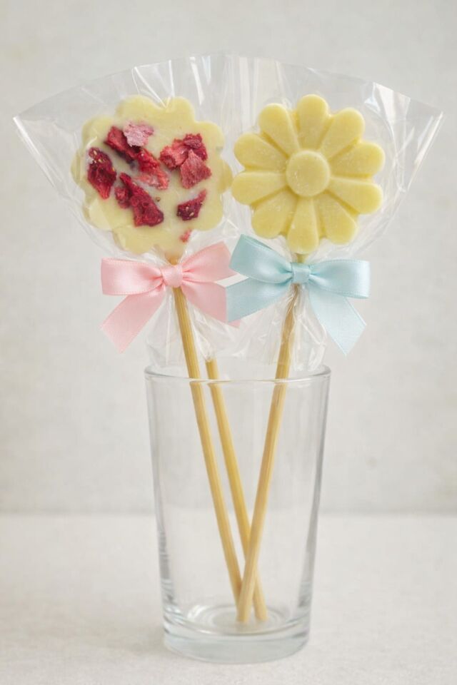 Çilekli Parçacıklı Doğal Çikolata