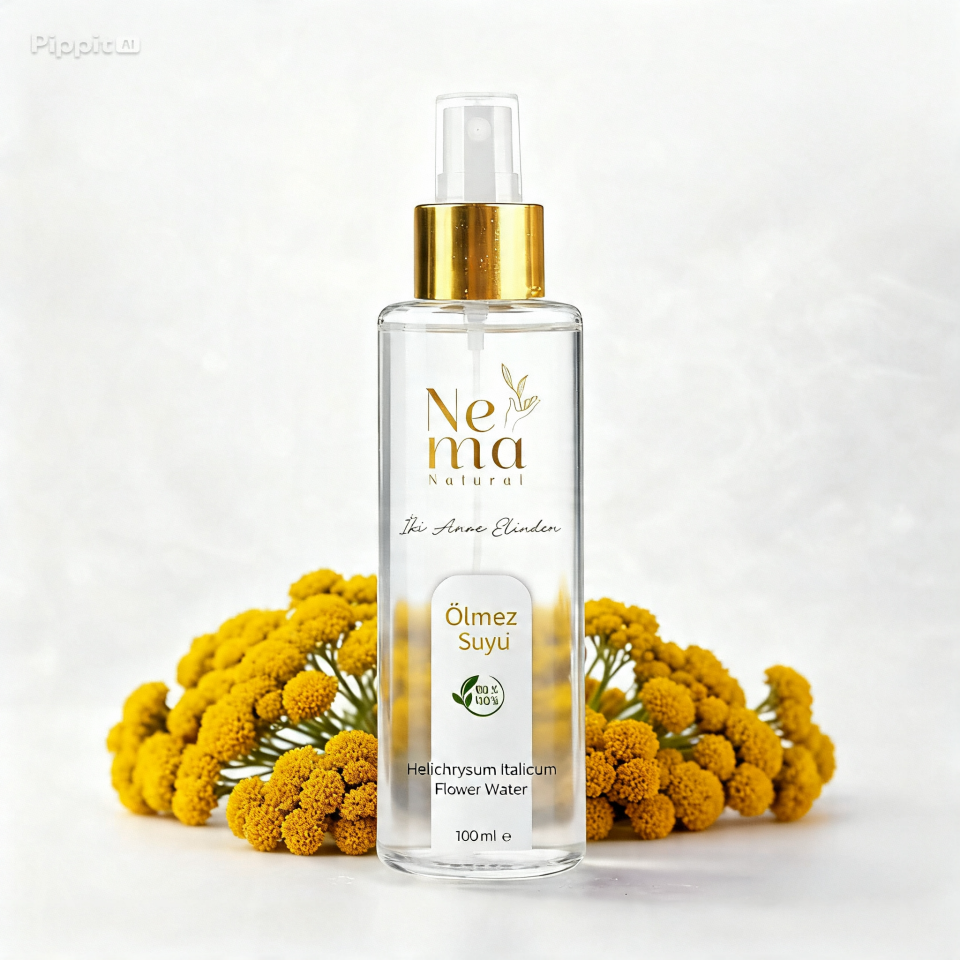Nema Natural Ölmez Çiçeği Suyu %100 Doğal Yağı Alınmamış Tonik